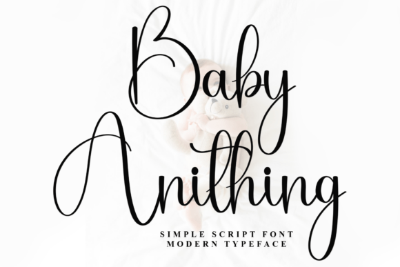 Baby Anithing: A Premium Script Font for Modern Marketing
