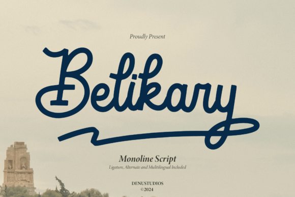 Belikary: The Script Font For Clean, Elegant Campaigns