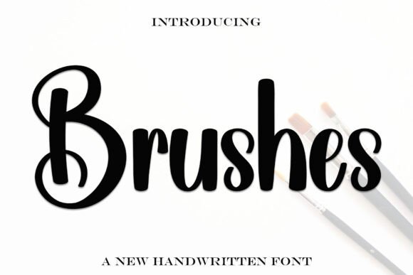 Brushes Font: Elevating Editorial Design with Elegant Typography