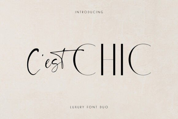 C est Chic: The Font Duo That Brings Style and Consistency to Your Brand