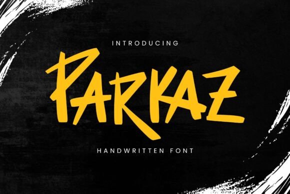 Crafting with Character: Introducing the Parkaz Handwritten Font