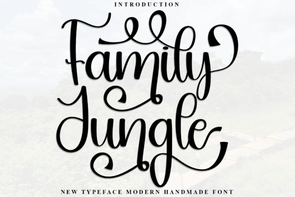 Family Jungle: A Friendly Script Font for Editorial Warmth