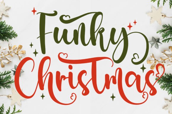 Funky Christmas Font for Authentic Business Branding