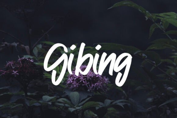 Gibing: The Font That Helps Your Business Speak with Style