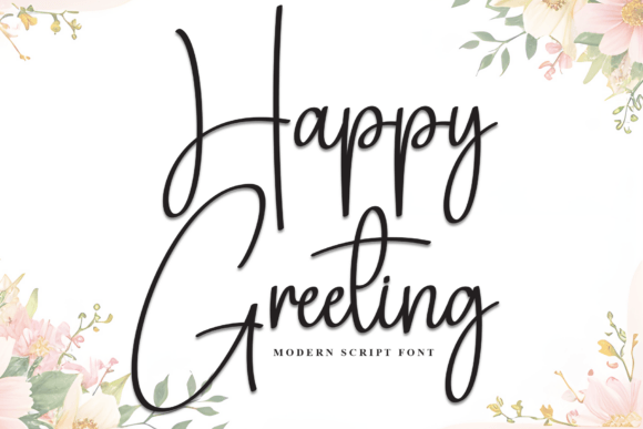Happy Greeting: A Luxury Font for Building a Professional Brand
