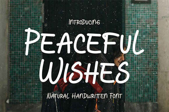 How Peaceful Wishes Became My Favorite Font for Digital Projects