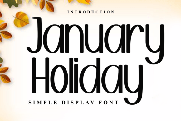 January Holiday: A Versatile Script Font for Digital Branding