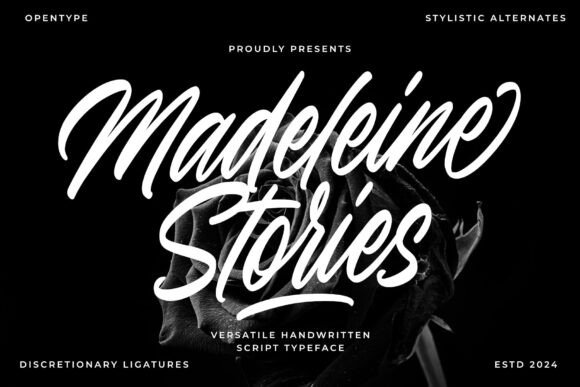 Madeleine Stories: A Handwriting Font for Memorable Campaigns