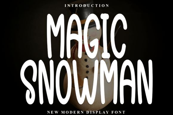 Magic Snowman: An Elegant Font for Modern Digital Design