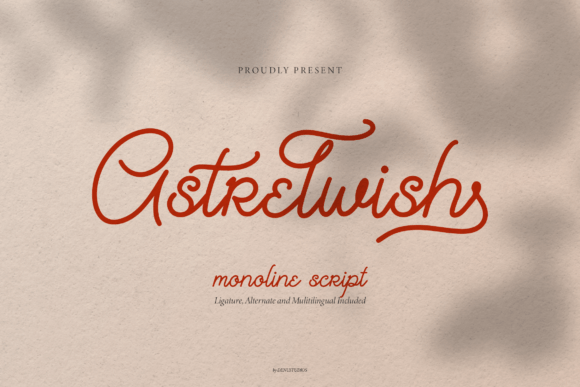 The Digital Designer's Guide to Astrelwish: A Modern Script Font