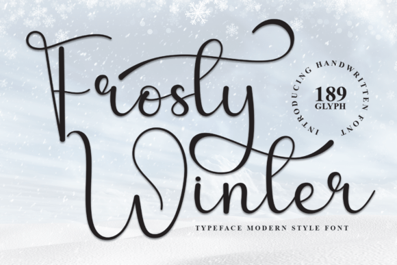 The Frosty Winter Font: A Visual Catalyst for Campaign Success