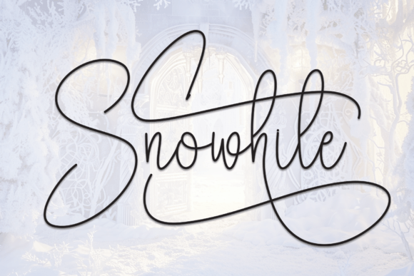 The Snowhite Font: A Friendly Handwritten Style for Your Business Brand