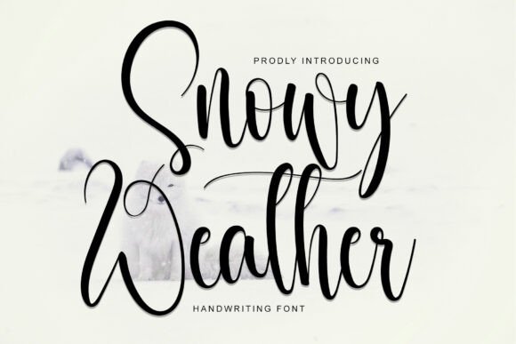 The Snowy Weather Font: A Designer's Secret for Clear Campaign Messages