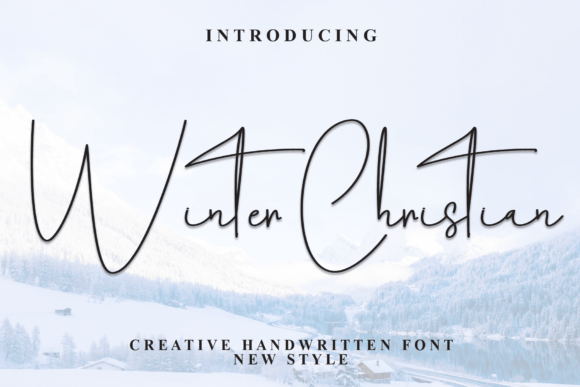 Winter Christian: The Elegant Script Font for Branding Projects