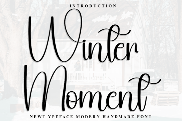 Winter Moment: A Font Designed for Modern Web Design