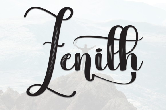Zenith: The Handwritten Font That Builds Digital Trust